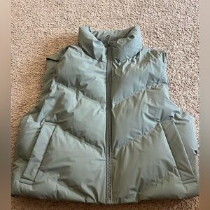 Zara green vest